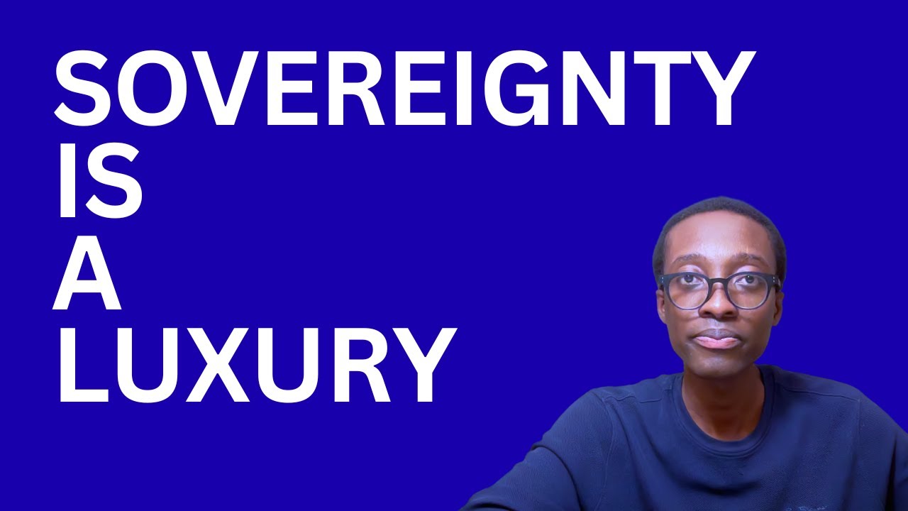 Sovereignty Is Becoming a Luxury Good