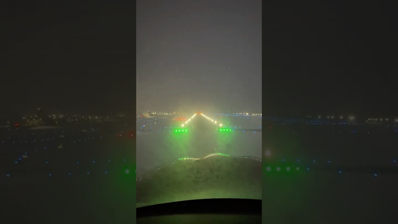 Night IFR Landing in Winter #cirrussr22