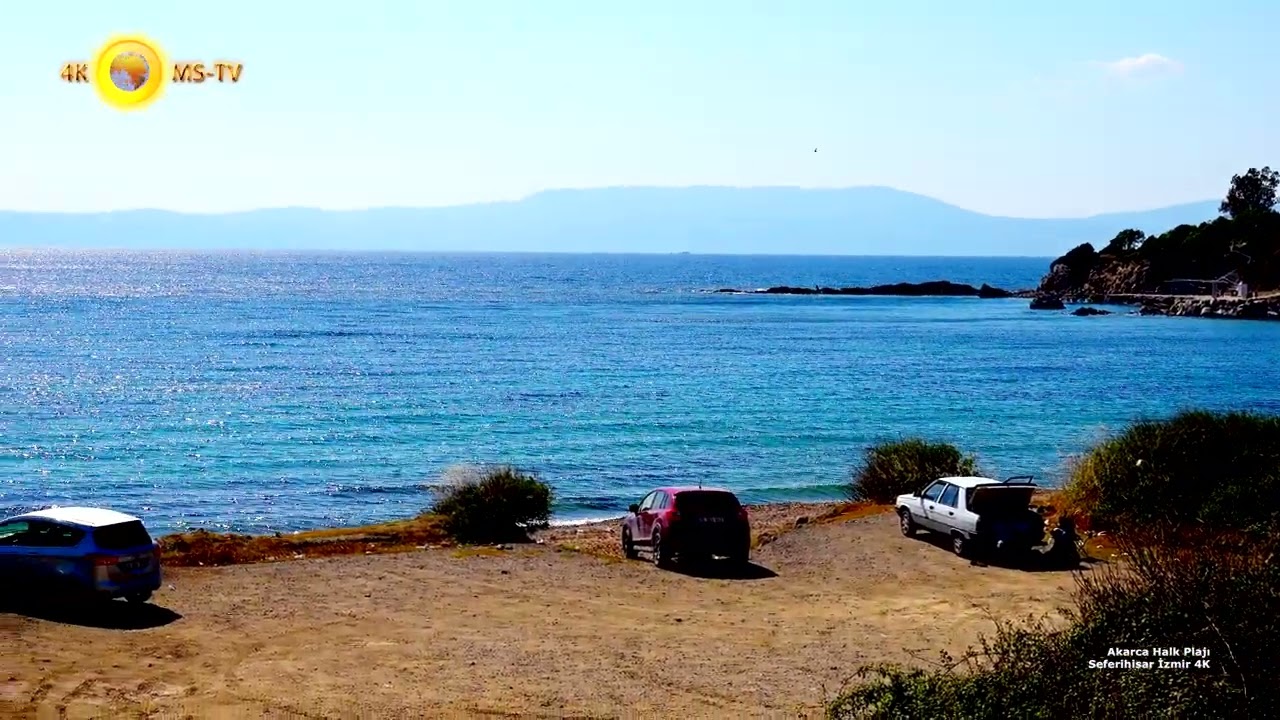 Akarca Halk Plajı Seferihisar İzmir 4K