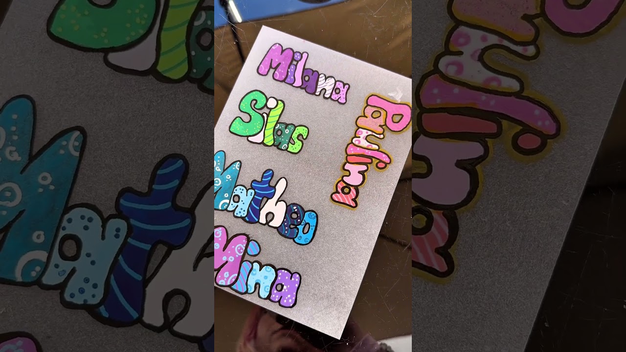 Schrumpffolie ist so cool 🥰 bin gespannt wie die Kinder es finden werden ❤️ #diy #creative #kids