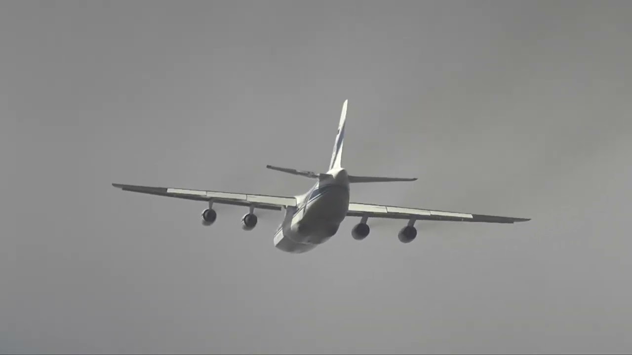 Start Antonov 124 von NUE - Nürnberg 23.02.2022