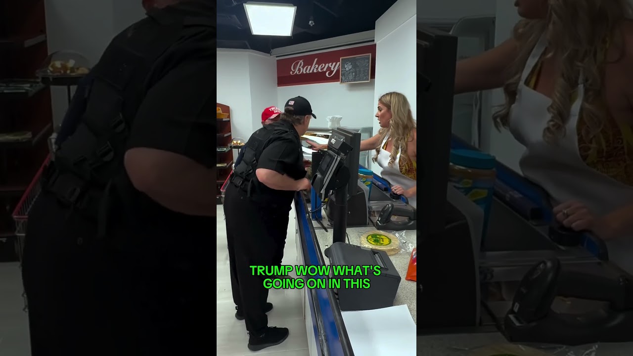 She denied him service! 😳😳😳