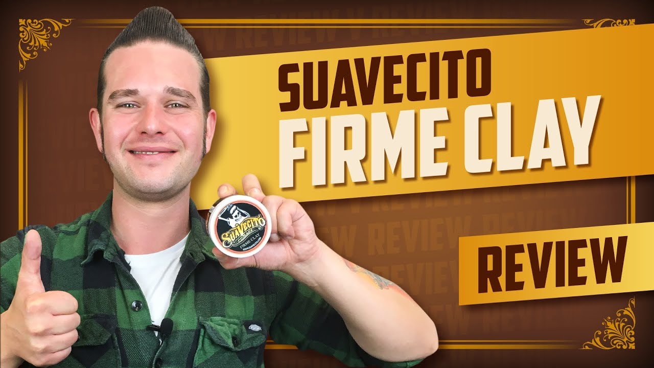 Superfester und natürlicher Look! | Suavecito Firme Clay Review | english subtitles