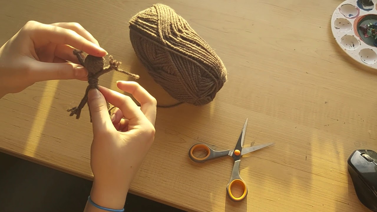How to Make a String Doll  video