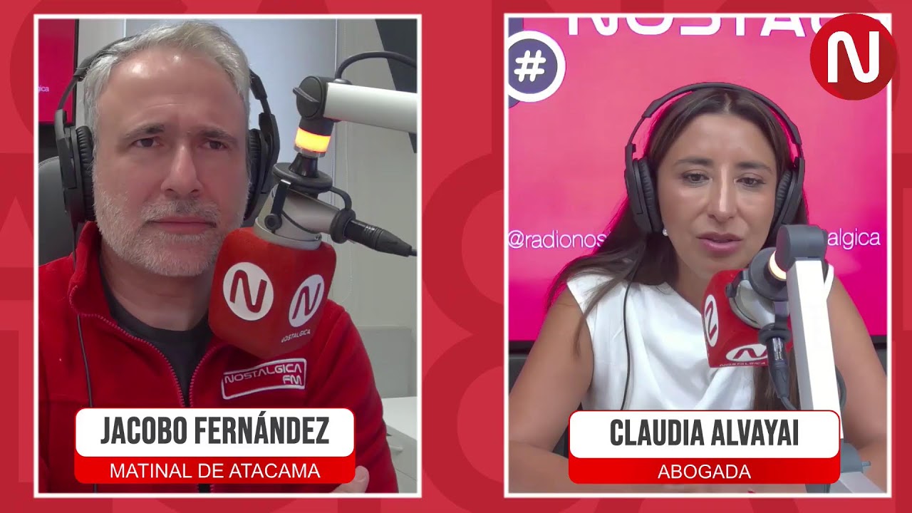 Claudia Alvayai, abogada en Nostálgica, 11 marzo 2026