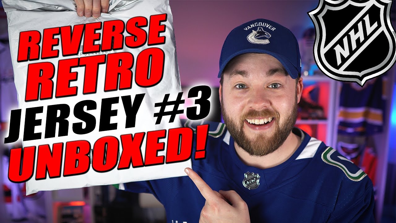 Распаковка джерси NHL Reverse Retro №3!
