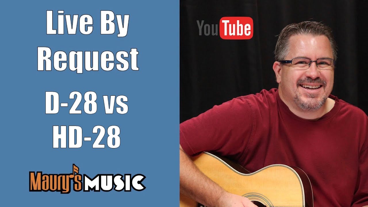LIVE by Request!  D-28 vs HD-28