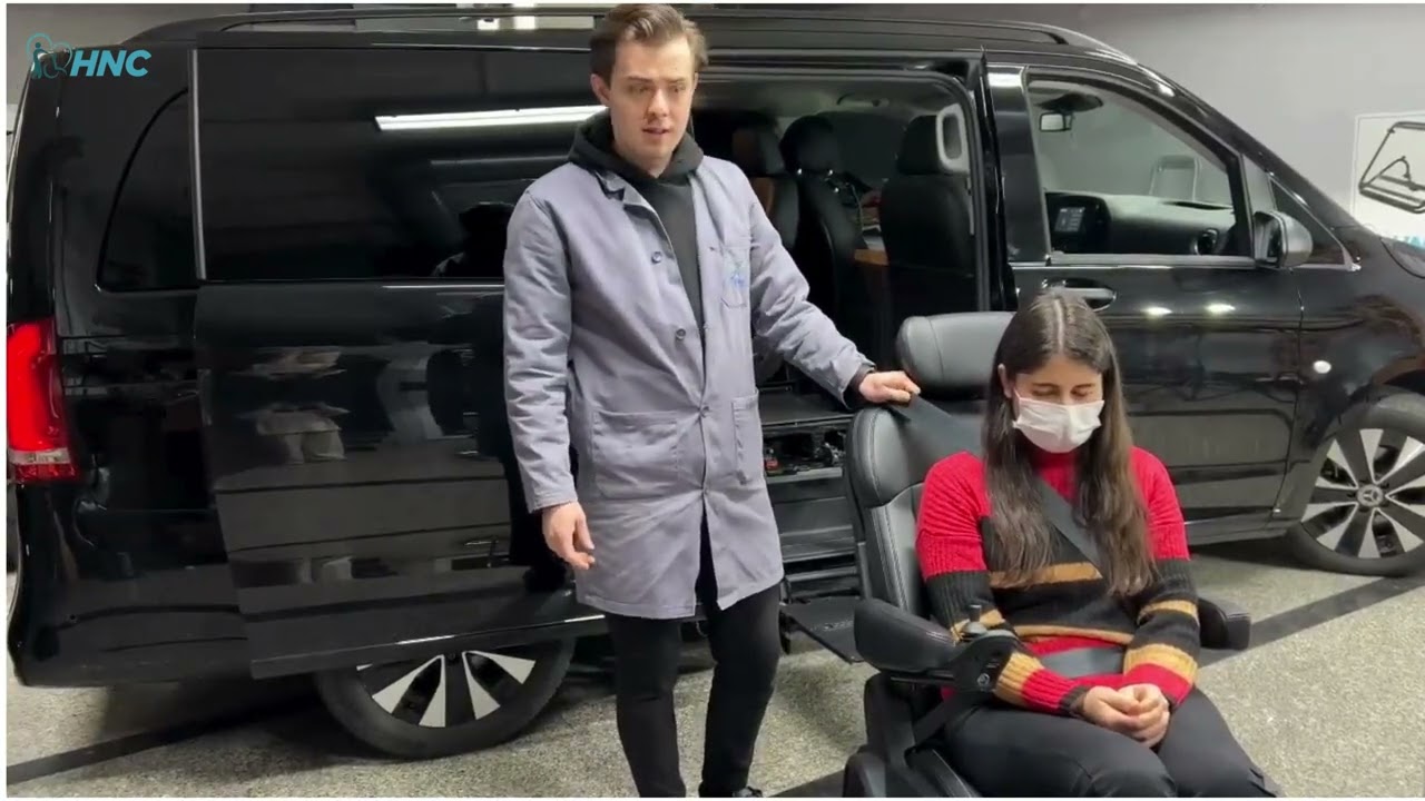 Engelliler için Full Otomatik Aküllü Sandalye Olabilen Koltuk Sistemi