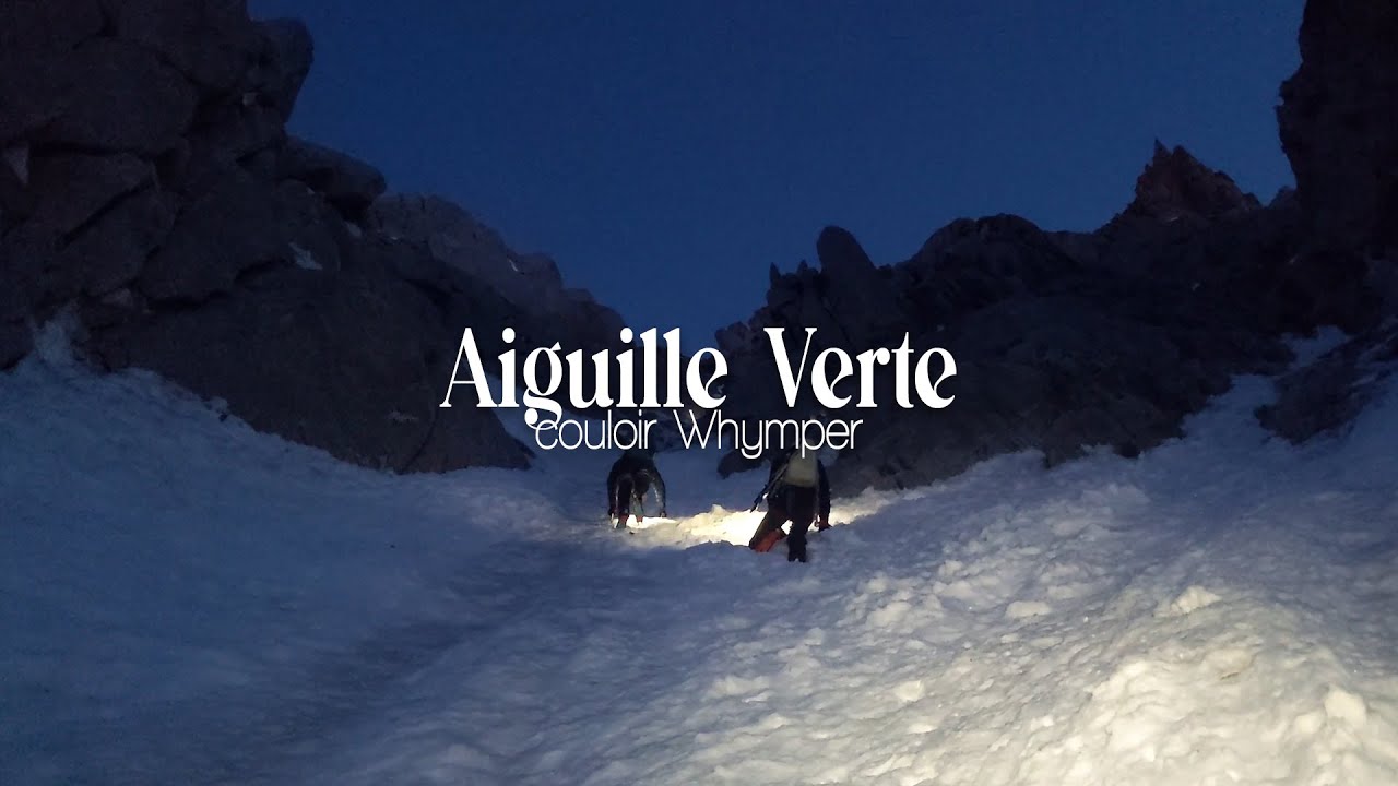 Aiguille Verte - Couloir Whymper
