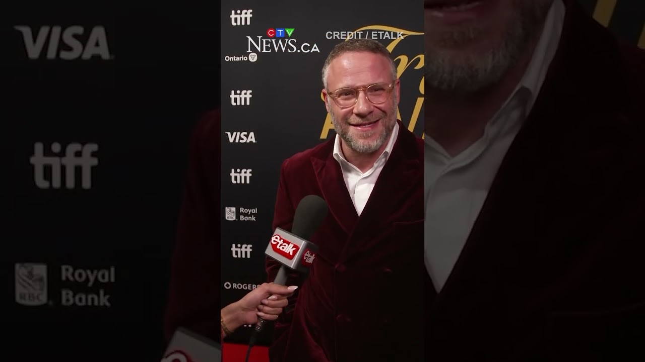 'It's so nice': Seth Rogen on receiving the TIFF tribute honour