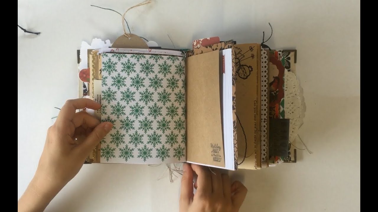 Christmas junk journal
