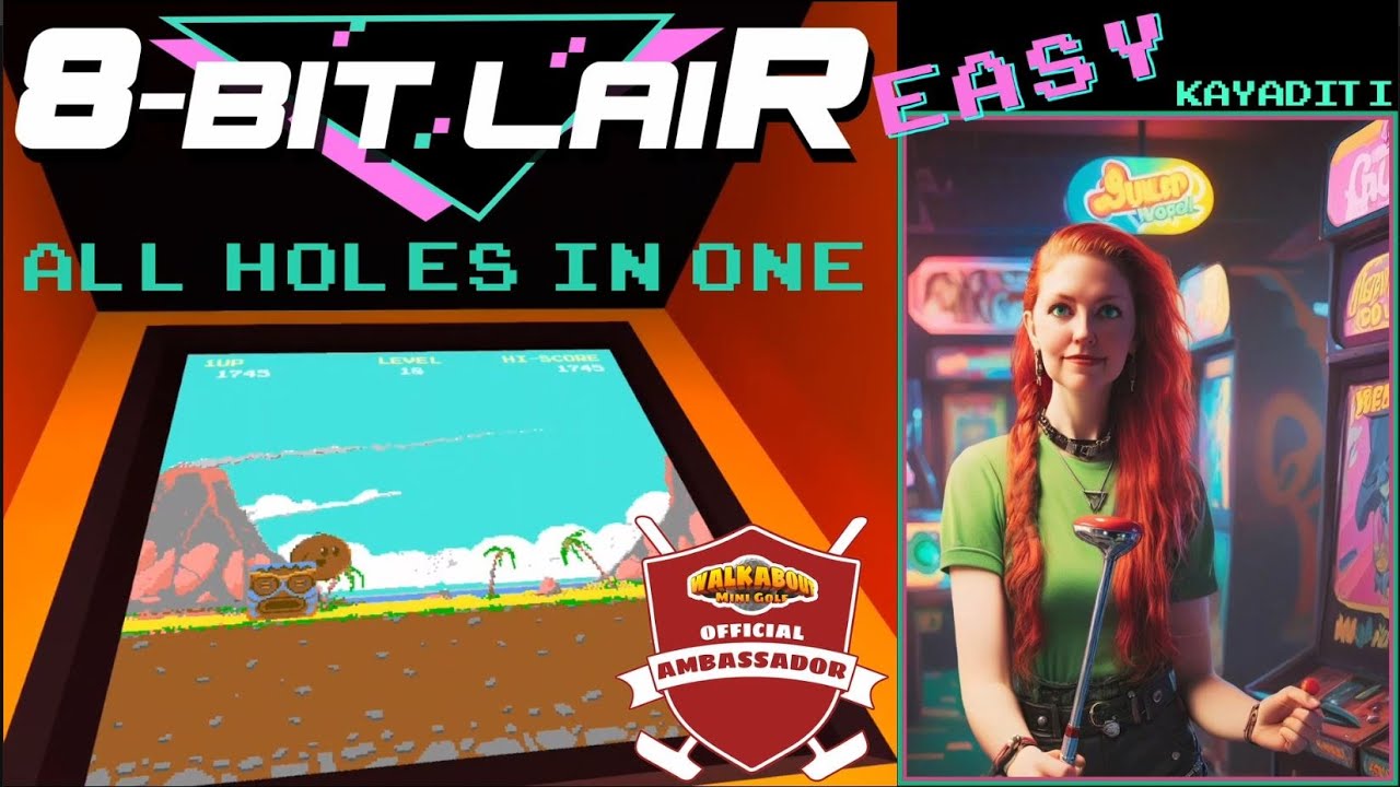 All Holes in One! Walkabout 8-Bit Lair easy