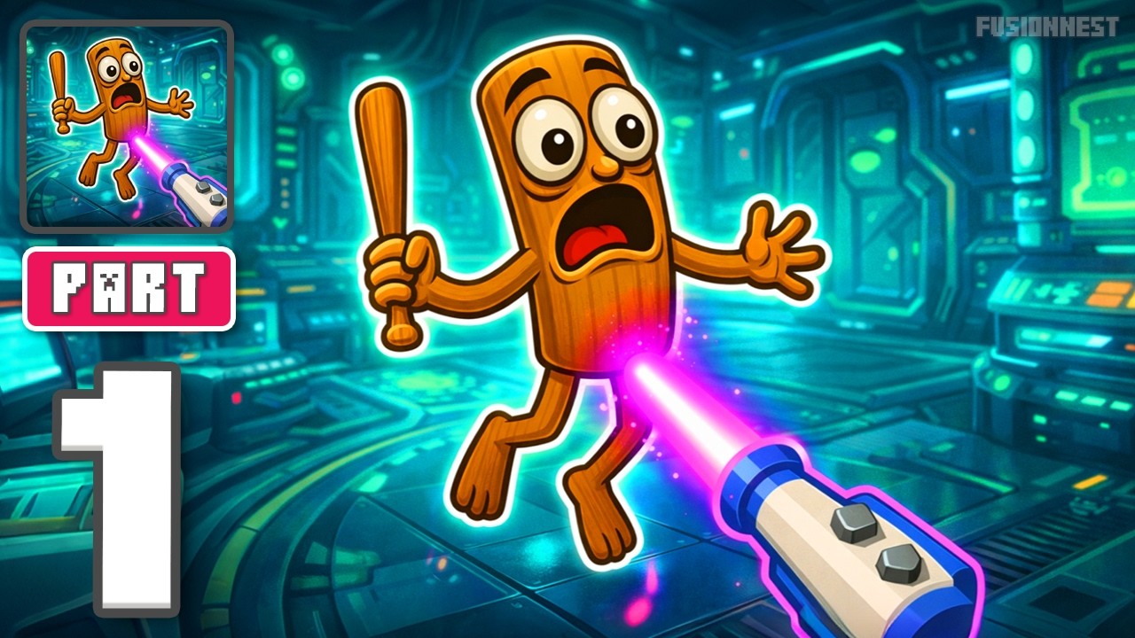 Laser Master: Rip'em All - Gameplay Walkthrough Part 1 - Burn Through Obstacles (iOS, Android)