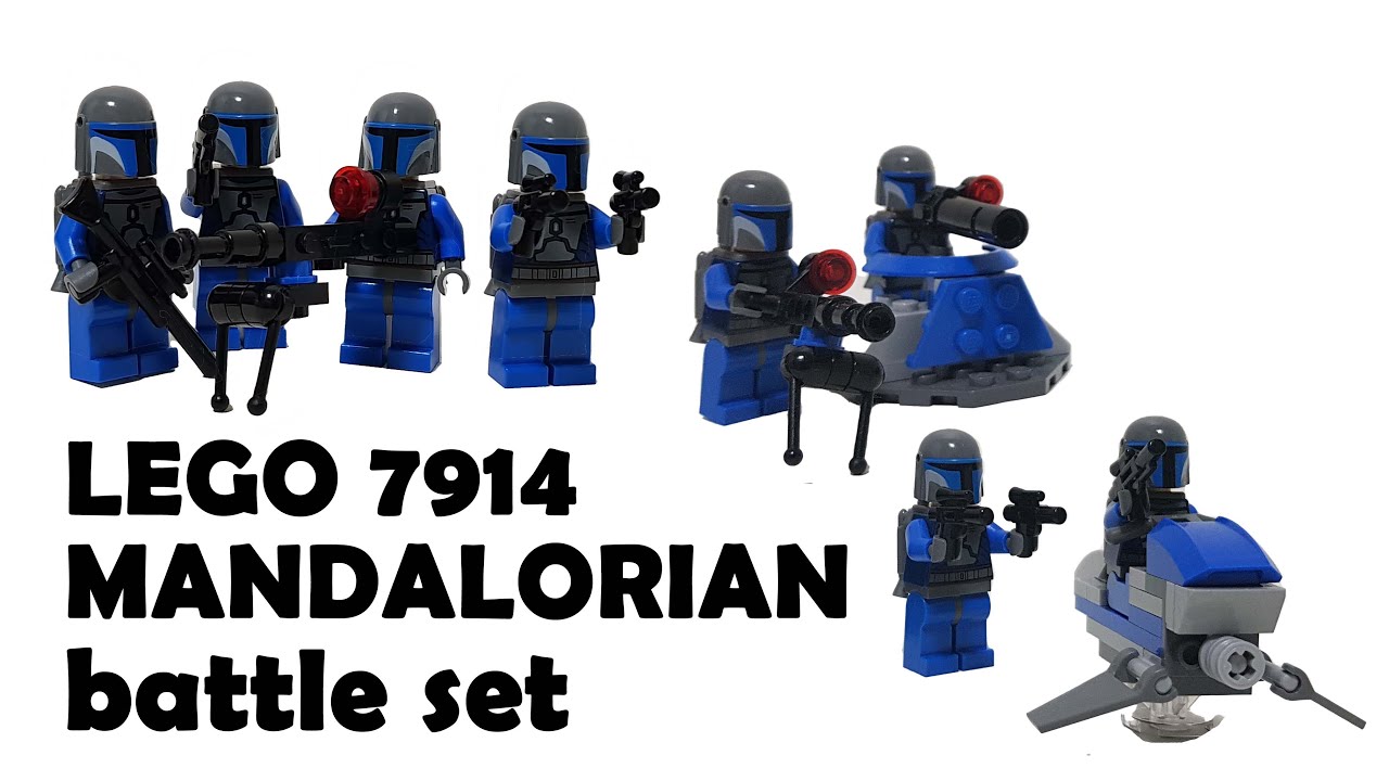 LEGO 7914 MANDALORIAN battle set-starwars clonewars