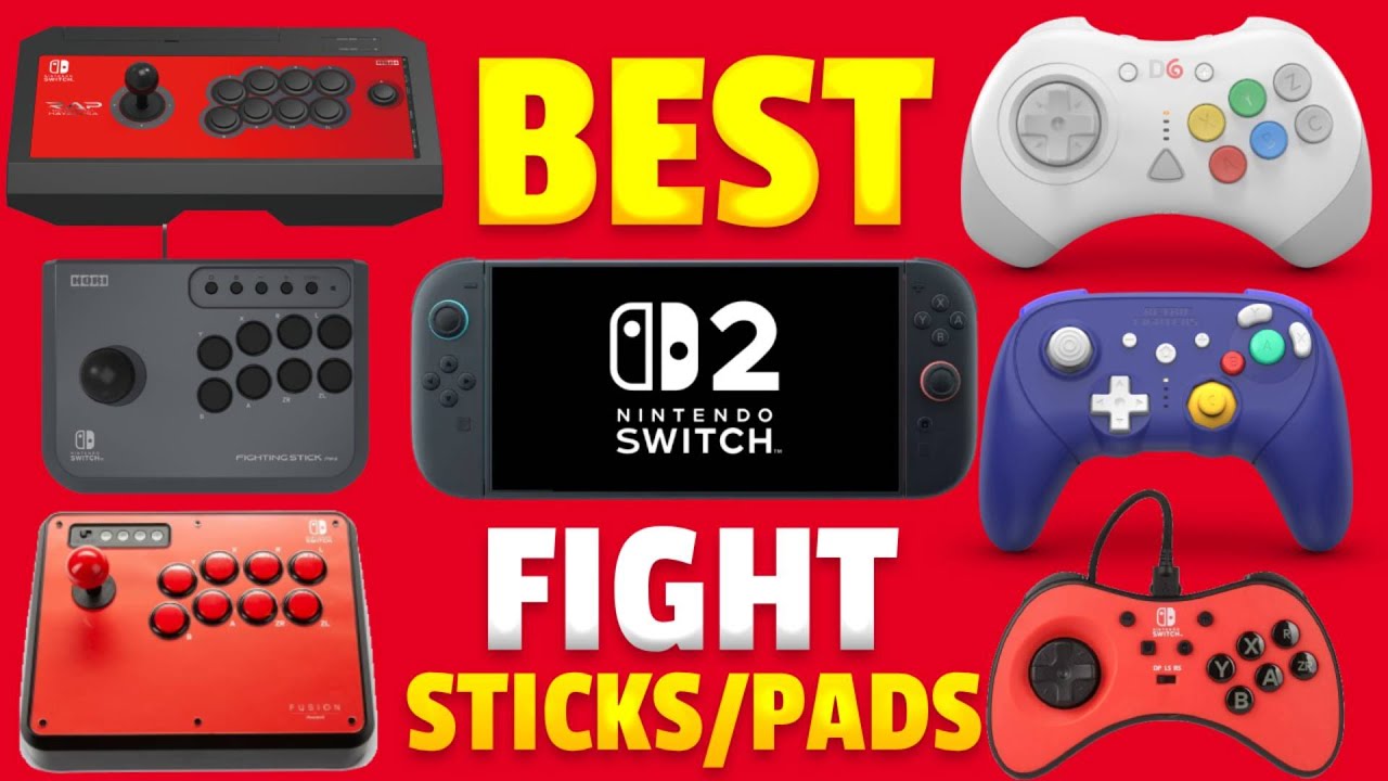 Top 6 Nintendo Switch 2 Controllers for FIGHTING GAMES