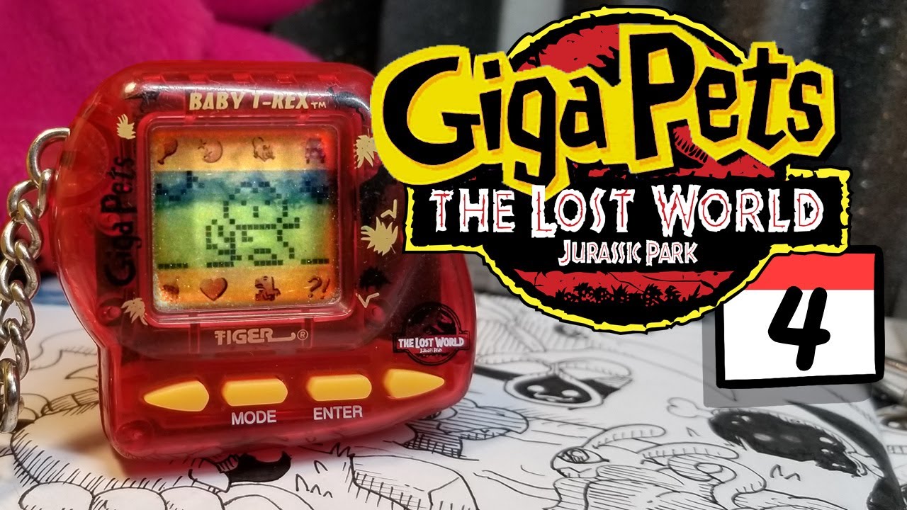 This might be Baby T-Rex hard mode (GigaPets, Day 4)