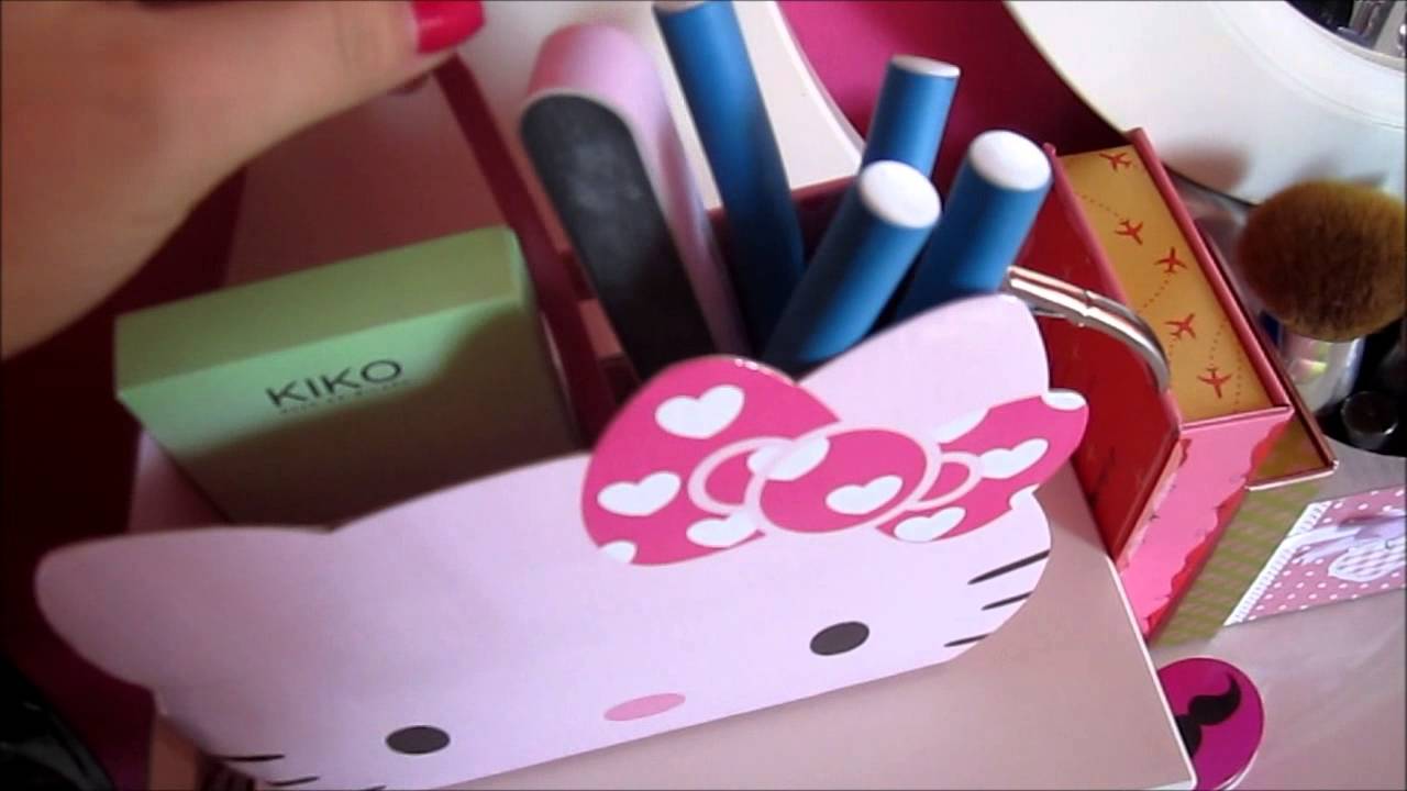 Makeup collection!! postazione trucco ^.^ parte 1/2