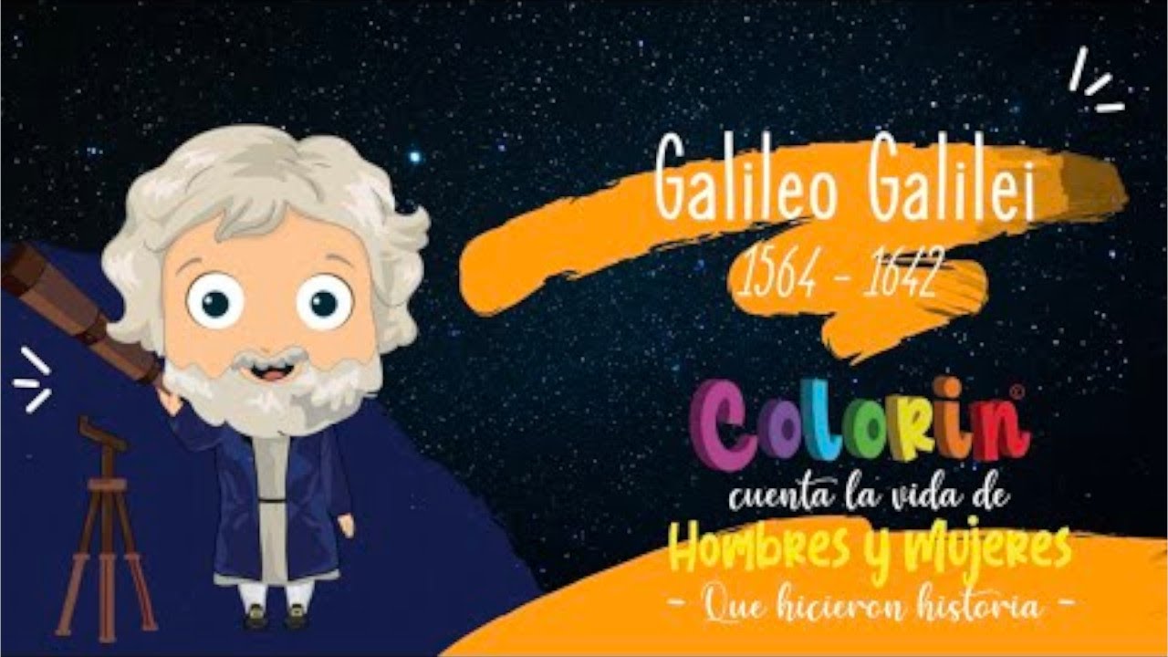 Biografía de Galileo Galilei para niños  🌍🪐 | Colorin Cuenta