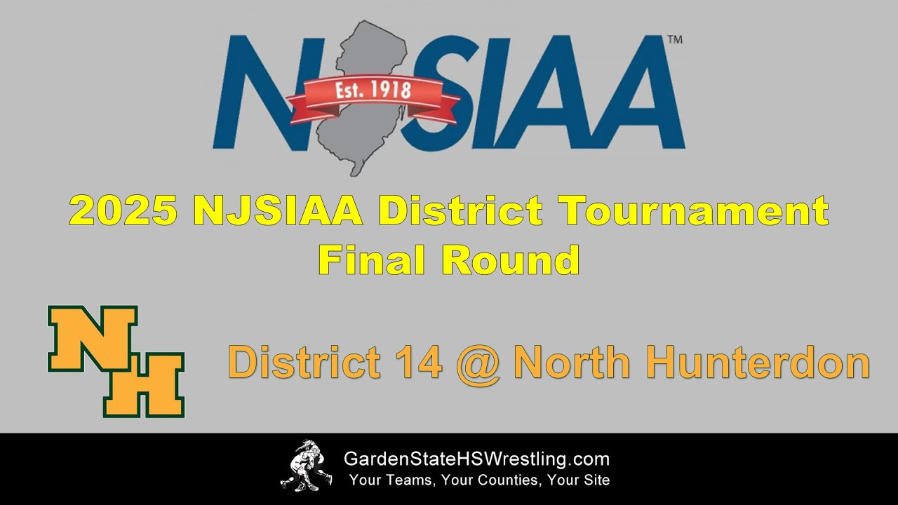 2025 NJSIAA District 14 Tournament Final Round @ North Hunterdon