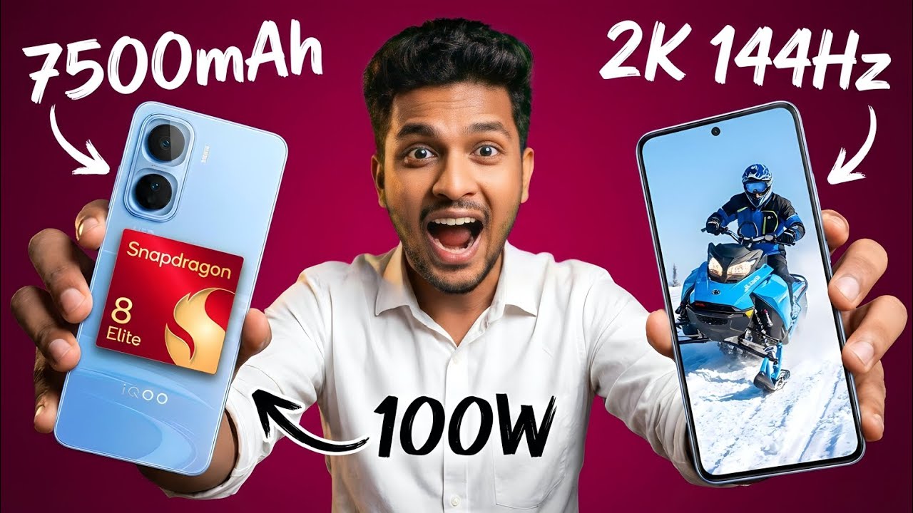 iQOO Neo 11 First Look ⚡ Mid Range Flagship &bull; 7500mAh Battery SD 8 Elite Processor  🤯