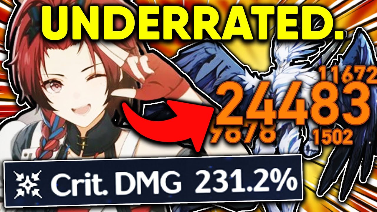 I built the WORST DPS in Wuthering Waves and she is SURPRISINGLY INSANE...