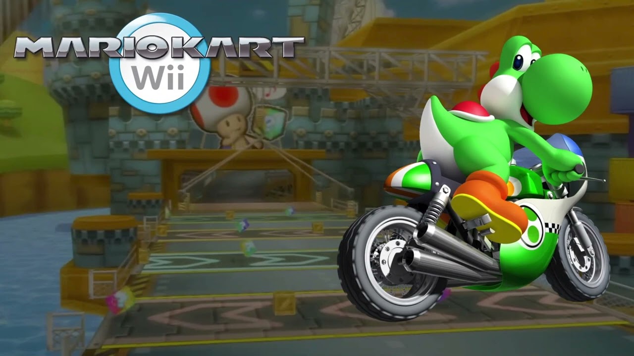 Toad’s Factory - Mario Kart Wii (Slowed Down)