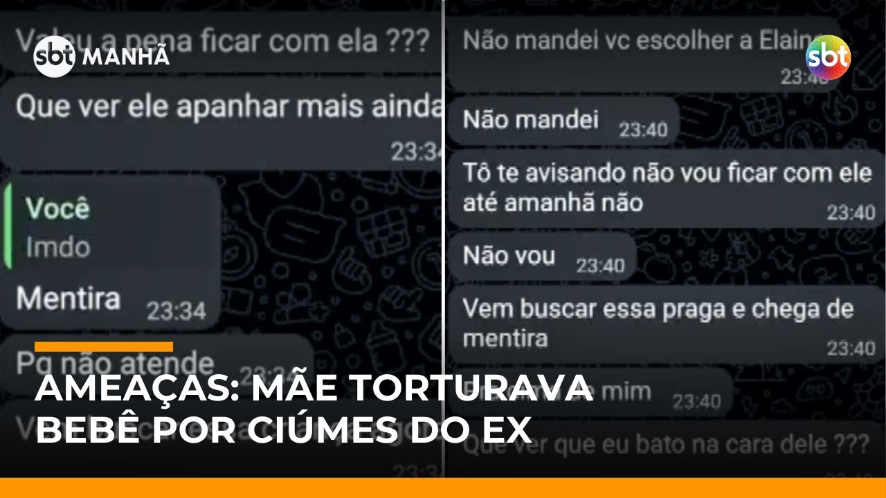 Mãe é presa por suspeita de tortura contra bebê no centro de SP | #SBTManhã