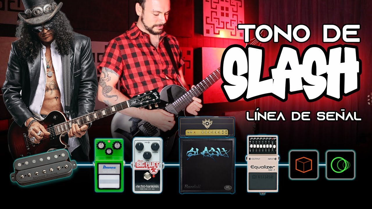 TONO de guitarra de SLASH GnR  &iexcl;En CUALQUIER Multi-FX!