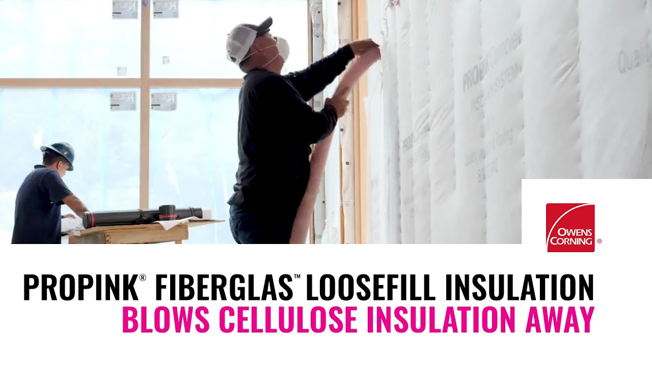 Product Focus: PROPINK&reg; Fiberglas&trade; Loosefill Insulation Blows Cellulose Insulation Away