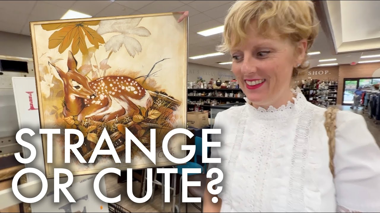 QUIRKY HOME DECOR THRIFTED AT GOODWILL | THRIFT WITH ME!