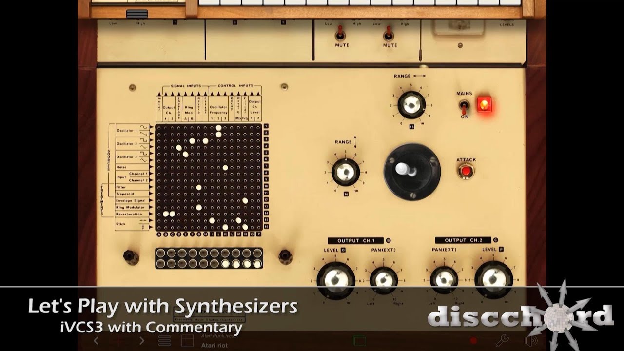 Let's Play with iVCS3: Patch Design & Commentary