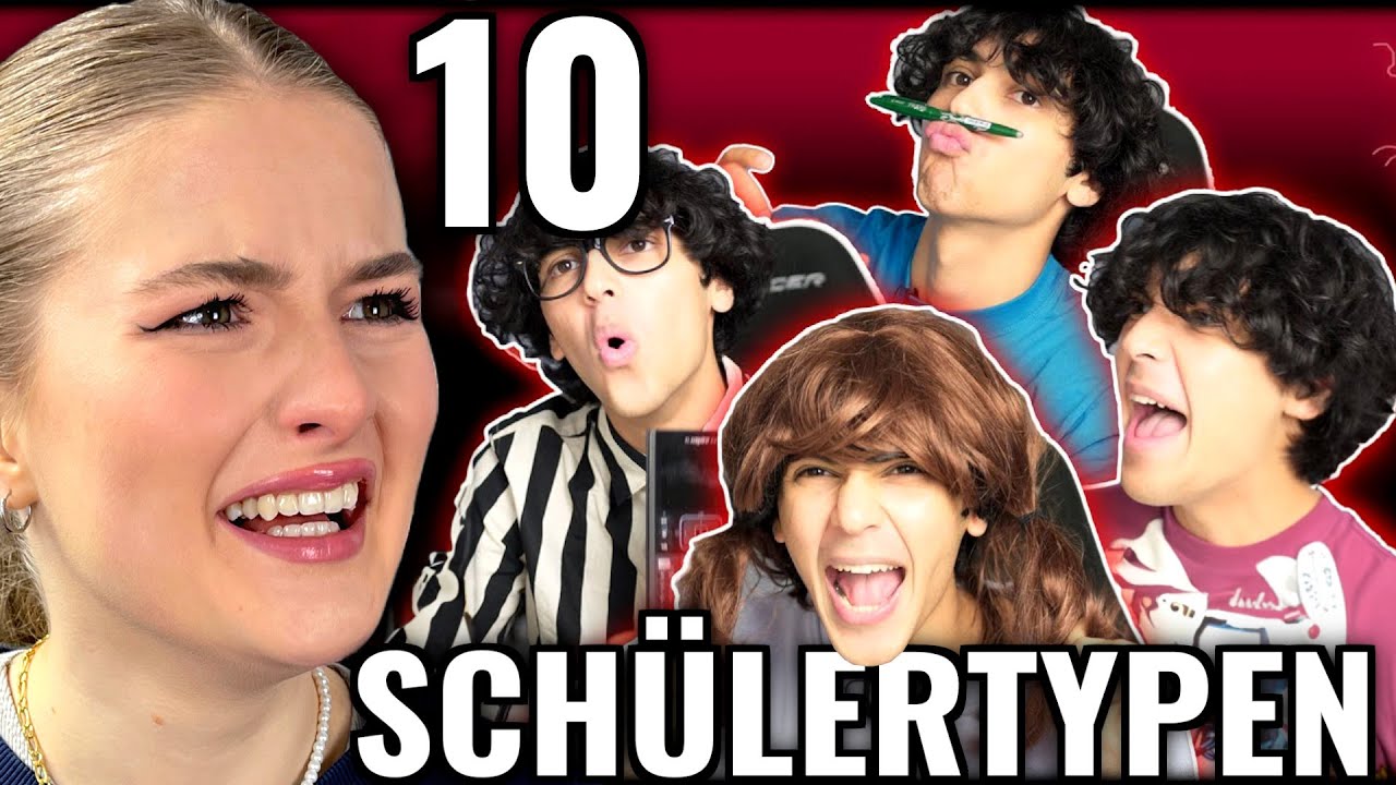 LiDiRo reagiert auf 10 Arten von Schülern 😳😂 #mohi__07 #schule #memes #lidiro