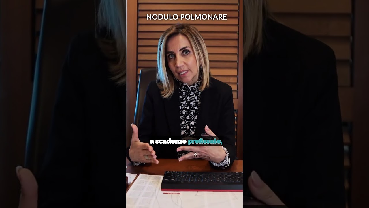 Diagnosi dei noduli polmonari - Dott. Maria Luisa De Cicco