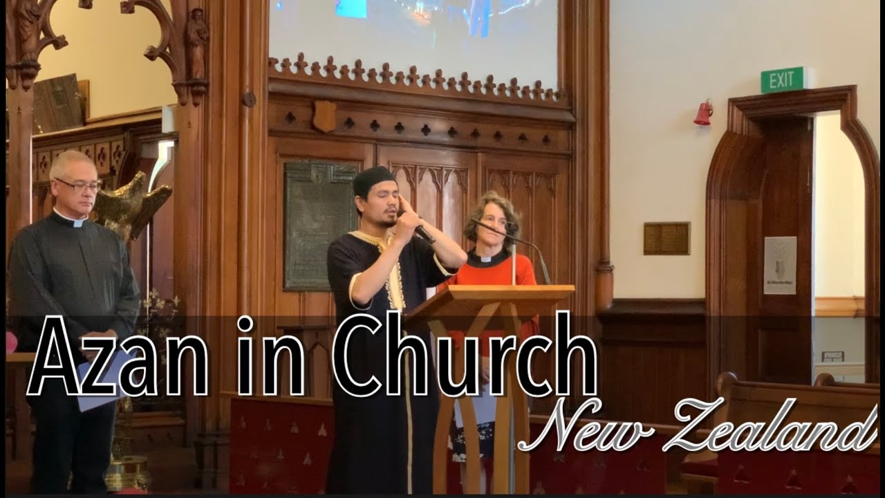Azan in Church​.The first anniversary of the Christchurch shootings on 15 March in Wellington