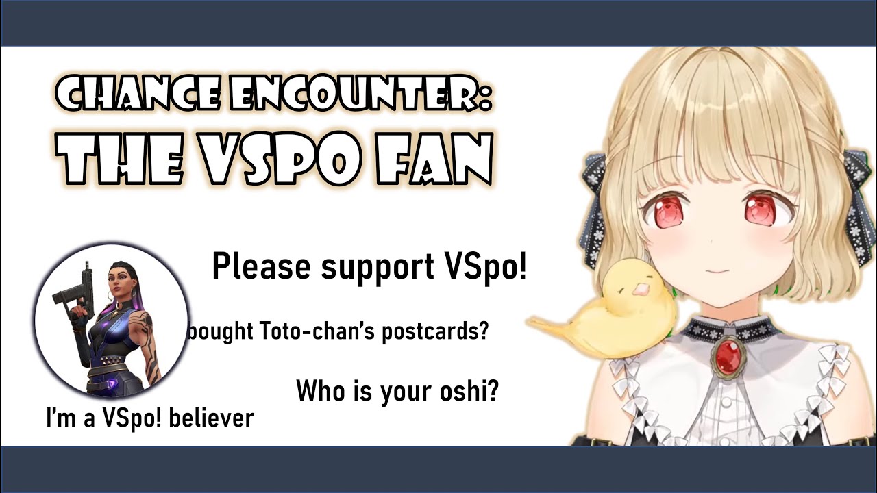 Chance Encounter With Toto【Kogara Toto | VSpo! ENG SUB】