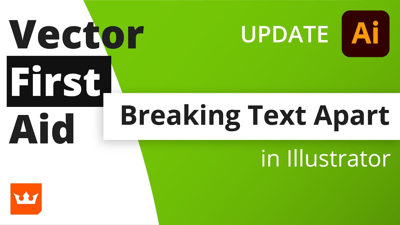 VectorFirstAid v3.9.3 update: breaking text apart in Adobe Illustrator