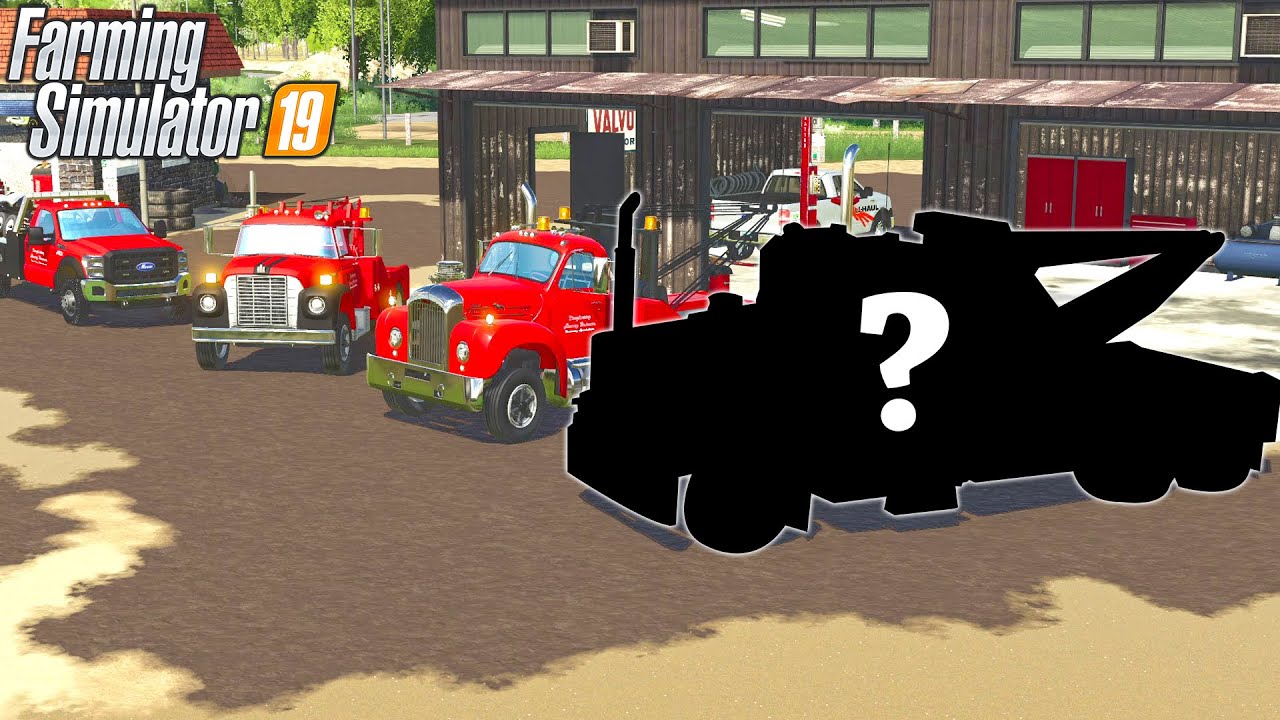 I BOUGHT A NEW TOW TRUCK FOR THE SCRAPYARD | FARMING SIMULATOR 2019