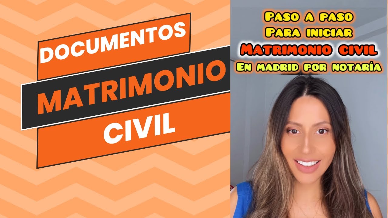 ‼️Requisitos 🔴Matrimonio Civil por Notar&iacute;a en Madrid‼️