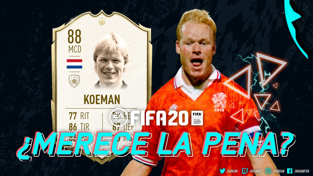 KOEMAN 88 REVIEW! DFC o MCD? ICON SWAPS 2 &iquest;MERECE LA PENA? FIFA 20 ULTIMATE TEAM
