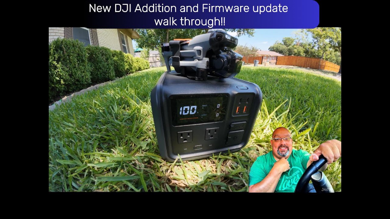 DJI POWER 500 and Firmware Update walk through.
