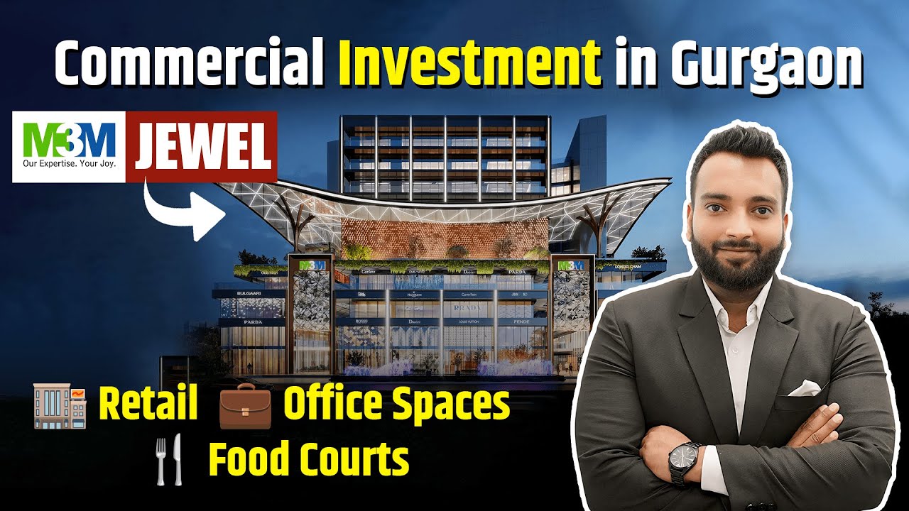 Gurgaon ka Sabse Prime Commercial Project? | M3M Jewel Honest Review