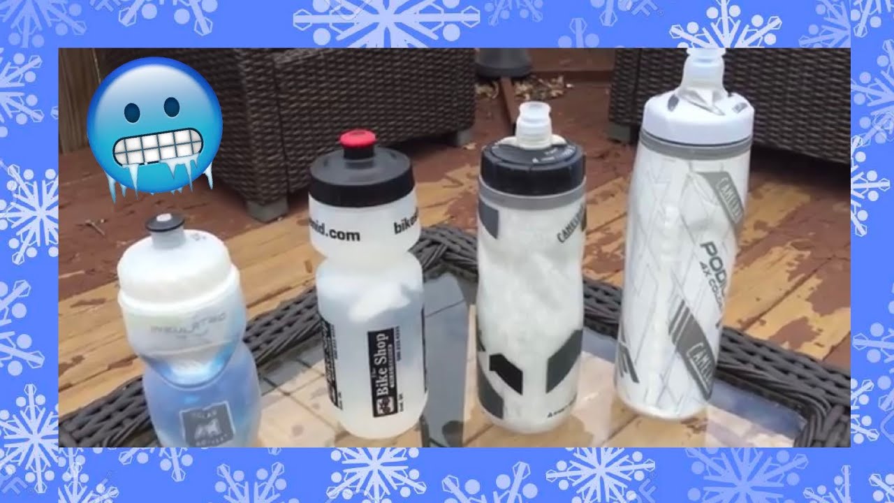 NEW !  Camelbak Podium Chill Ice Challenge.  Who Will Win?