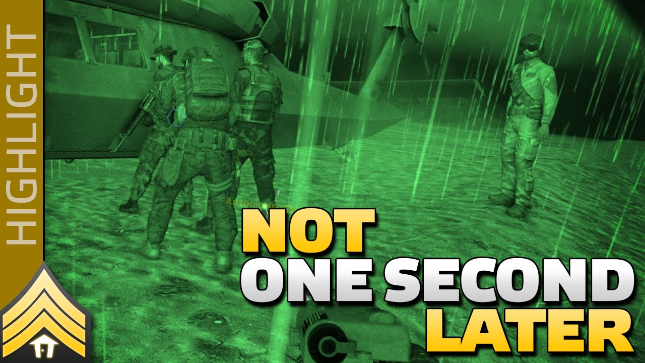 Not One Second Later - Arma 3 Extract Highlight