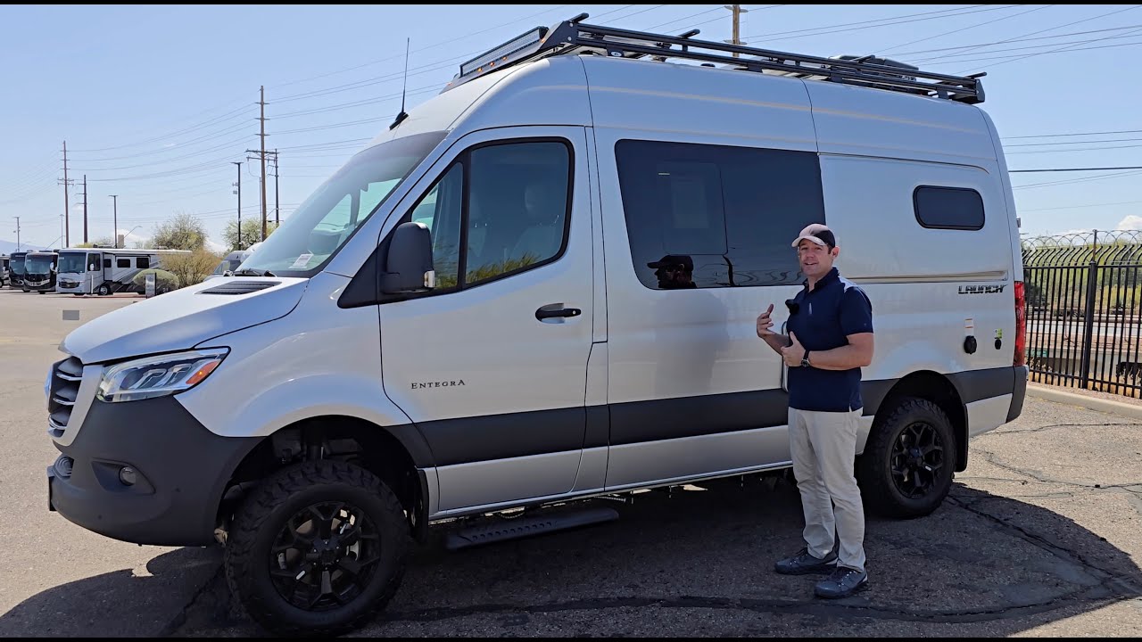 2025 Entegra Launch:Ultimate All-Terrain Camper Van? 19YG Sprinter 2500 AWD 144