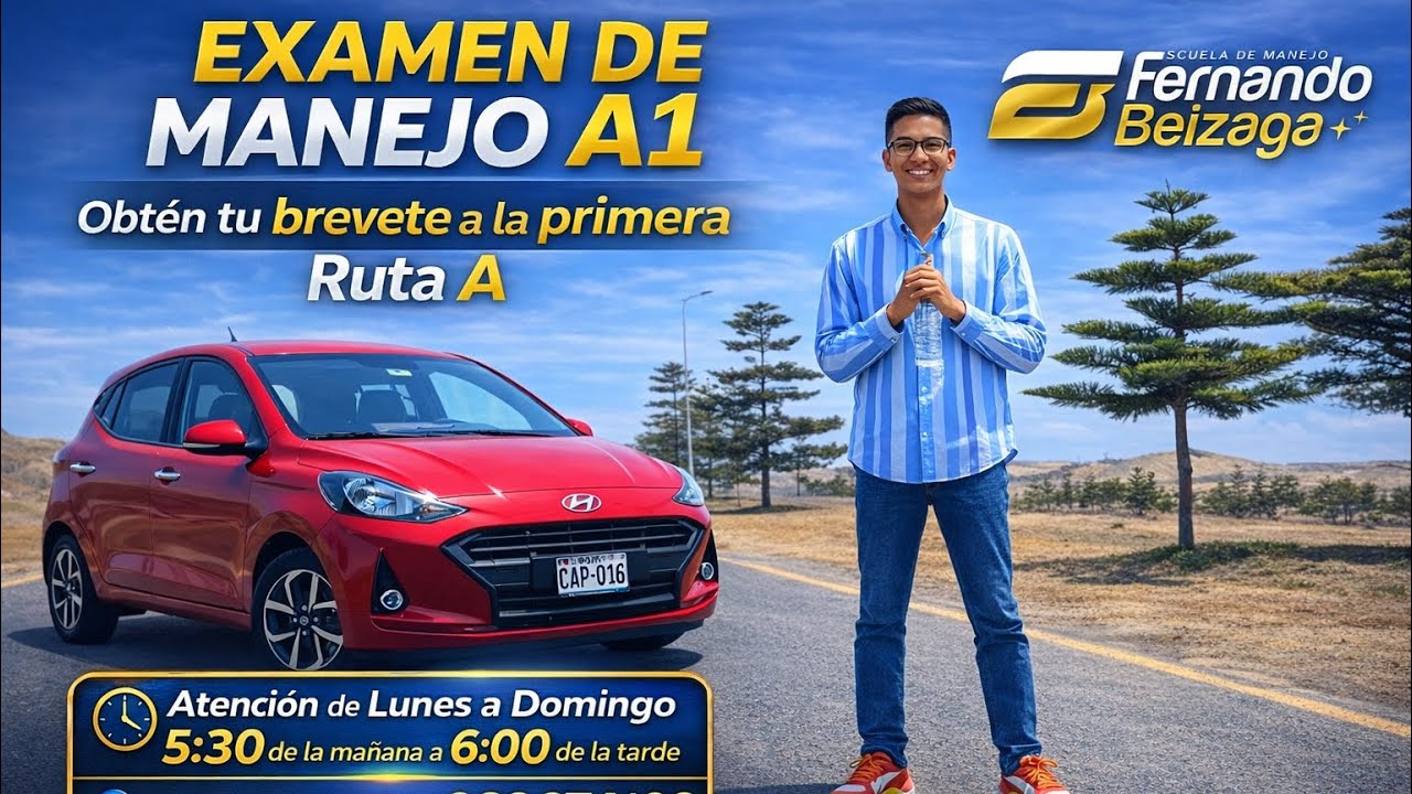 EXAMEN DE MANEJO RUTA ”A