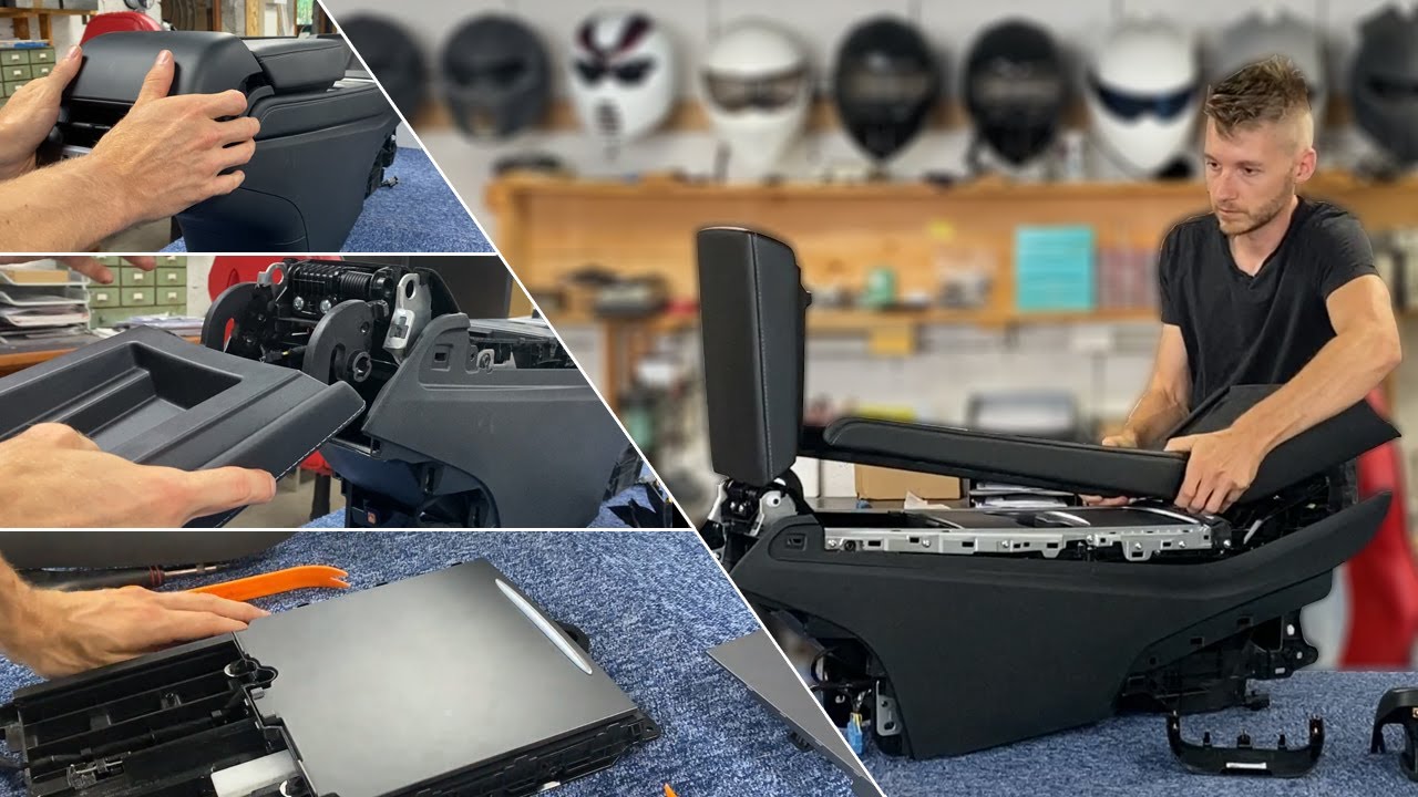 Démontage console centrale Tesla Model 3 - Y 2021-2023