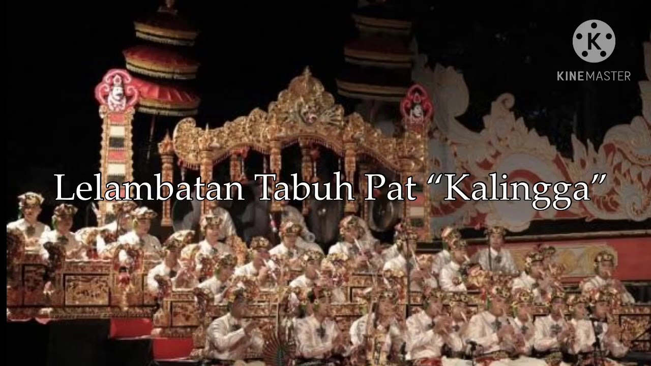 Lelambatan Tabuh Pat &ldquo;Kalingga&rdquo; Juara 1 Festival Gong Kebyar 2001 Duta Kota Denpasar