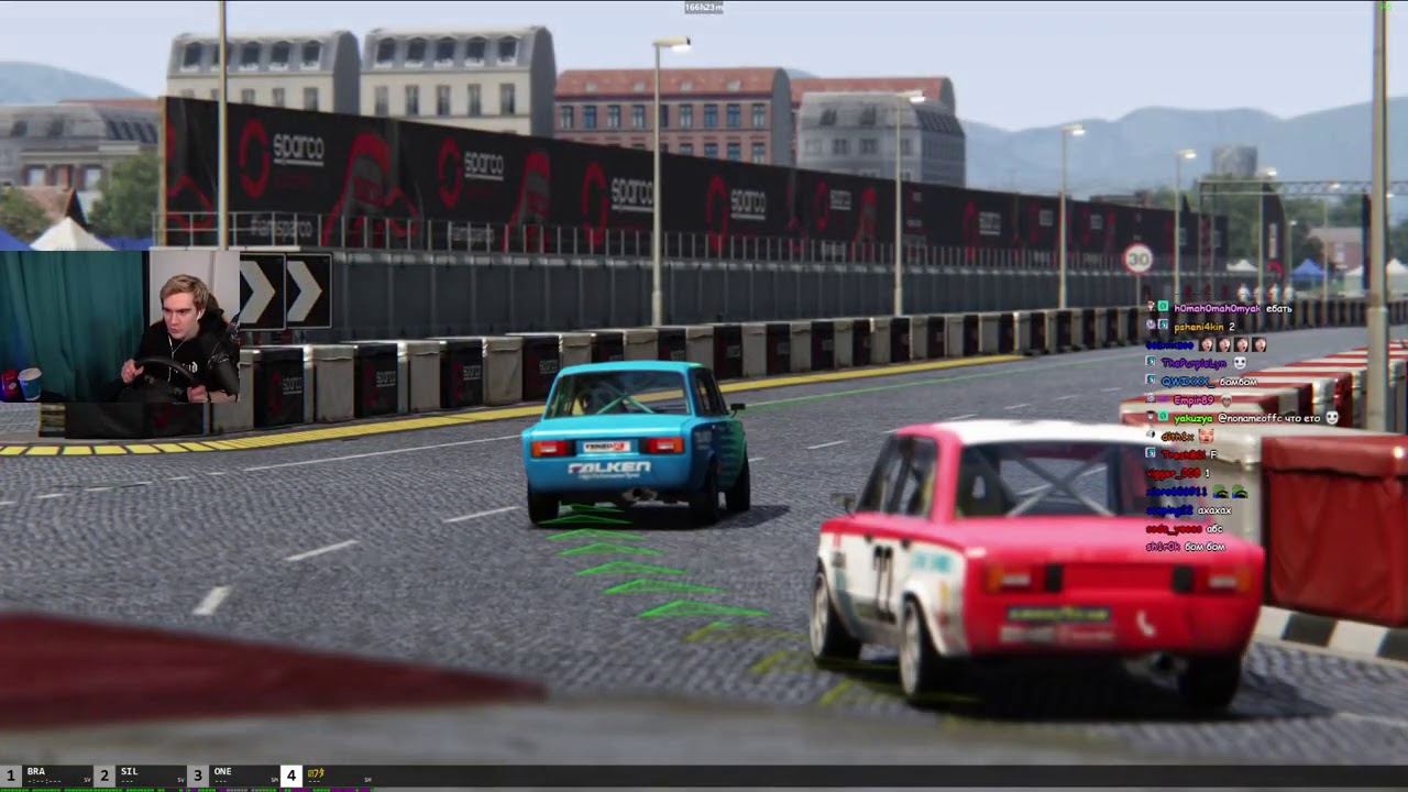 БРАТИШКИН, ВАСЯ, СИЛАЖИК, БРАТЮНЯ ГОНЯЮТ В Assetto Corsa | 1-АЯ ЧАСТЬ