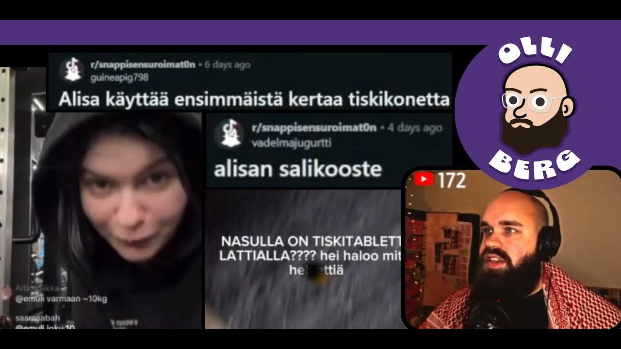 Alisan kuntosali ja Nasun konetiskitabletti