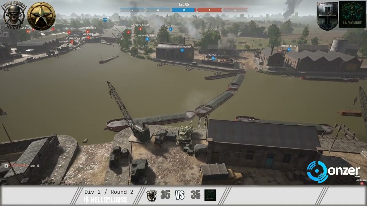 Hell Let Loose - Competitive HELL EU Match. ZSR v L9O. 35v35 [Div 2/Round 2].
